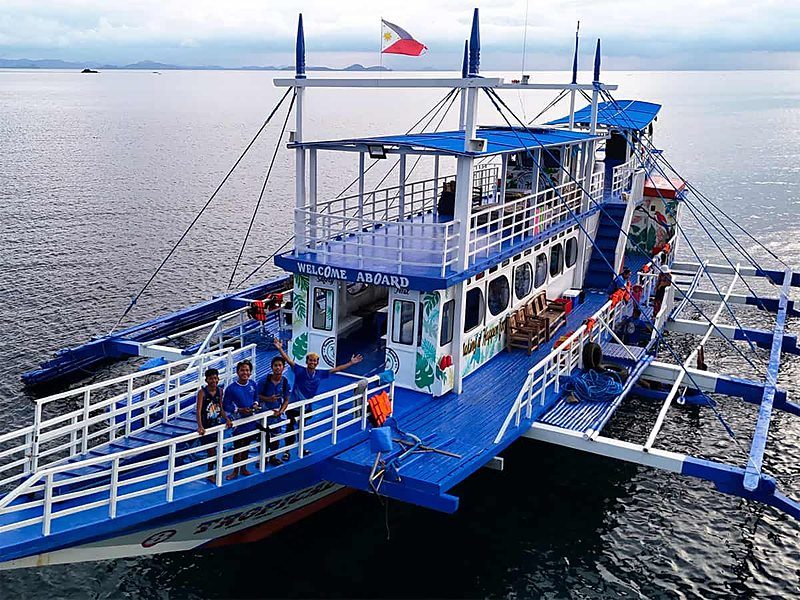 The boat crew aboard a Tropical Paradise expedition boat